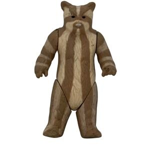 Vintage Kenner Star Wars Ewok Action Figure 1984 Brown Tan Striped 3 Inch